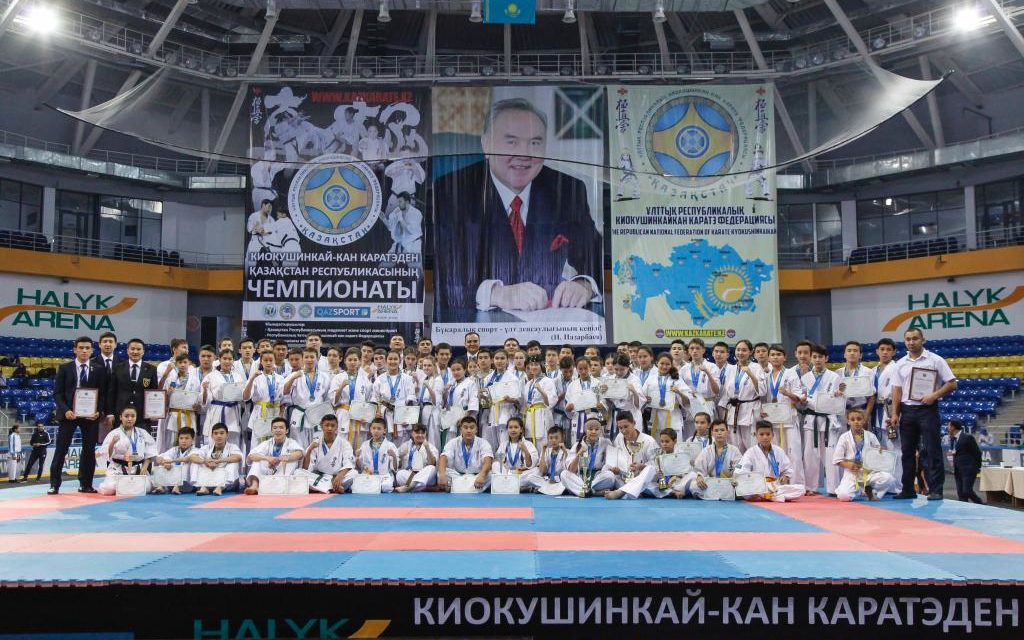 Фотоотчет с чемпионата Республики Казахстан по киокушинкай-кан карате