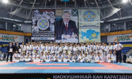 Фотоотчет с чемпионата Республики Казахстан по киокушинкай-кан карате