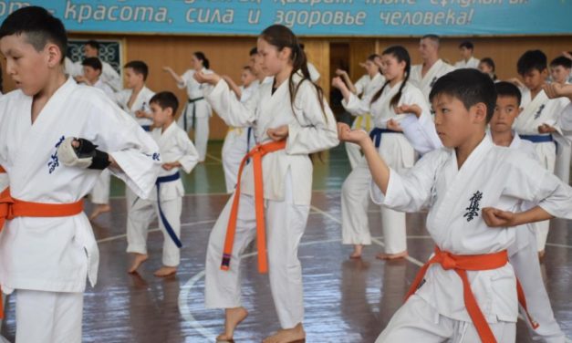 В Западно-Казахстанском филиале Национальной Федерации Киокушинкай-кан каратэ успешно прошла весенняя аттестация