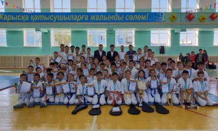 Сәтбаев қаласында киокушинкай Кан каратэден Облыстық турнир өтті