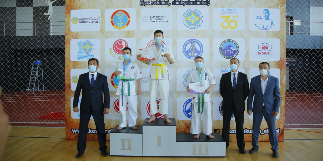 Итоги первого дня Объединенного Чемпионата Республики Казахстан по Киокушин каратэ