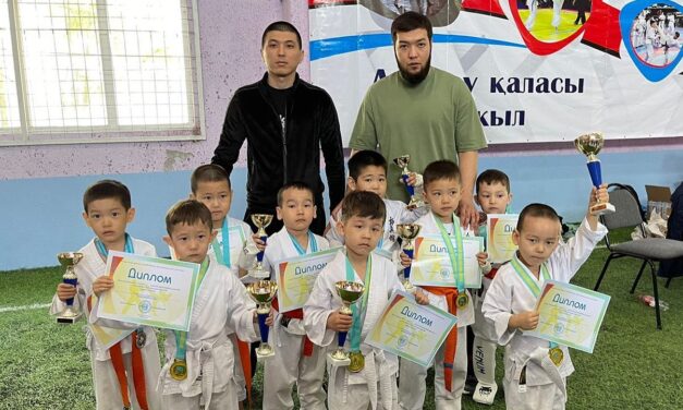 24 апреля 2022 года в г. Атырау прошел Открытый Чемпионат г. Атырау по Киокушинкай-кан каратэ среди детей, юношей, девочек и юниоров.