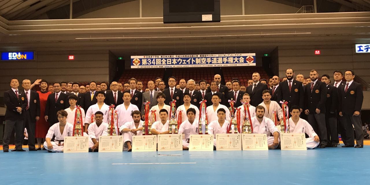 Два спортсмена сборной Республики по карате вошли в восьмерку лучших Чемпионата Японии