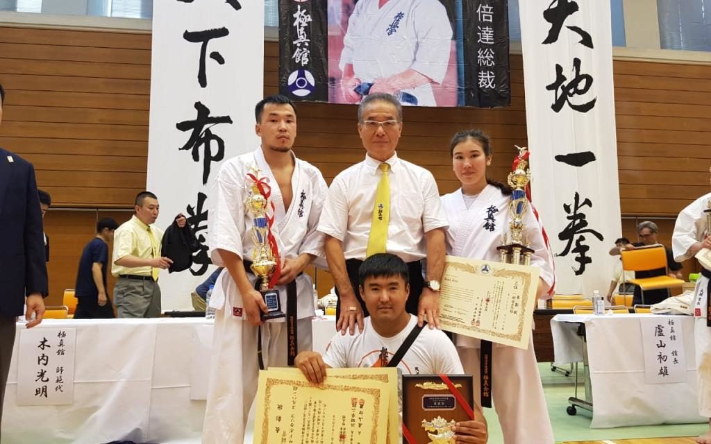 В городе Токио закончился абсолютный чемпионат Японии по киокушинкан каратэ