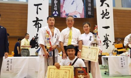 В городе Токио закончился абсолютный чемпионат Японии по киокушинкан каратэ