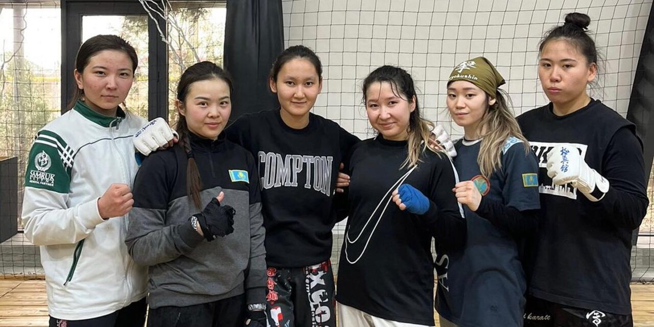 Женская сборная Республиканской Национальной федерации киокушинкай-кан каратэ.